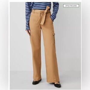 Ann Taylor Weekend NWT Straight Leg Cargo Pant Size 12